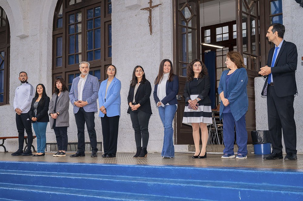 Inauguración del año académico, docentes del colegio colegio SS.CC. Monjas Francesas de Viña del Mar