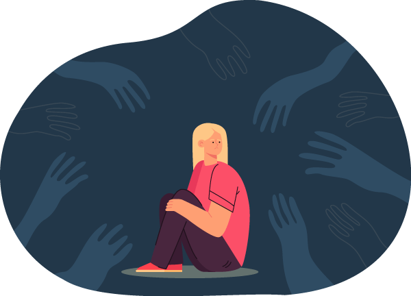 Ilustración contra el bullying, SS.CC. 2024